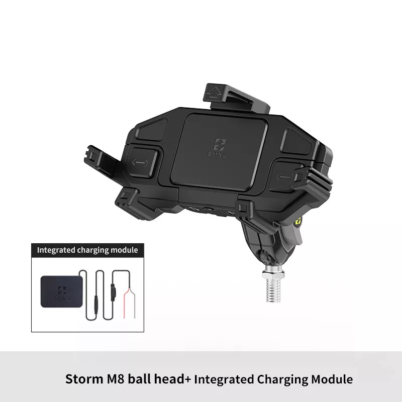 Anti-Theft Wireless & Wired Charging Phone Mount - AM01 - Image 10