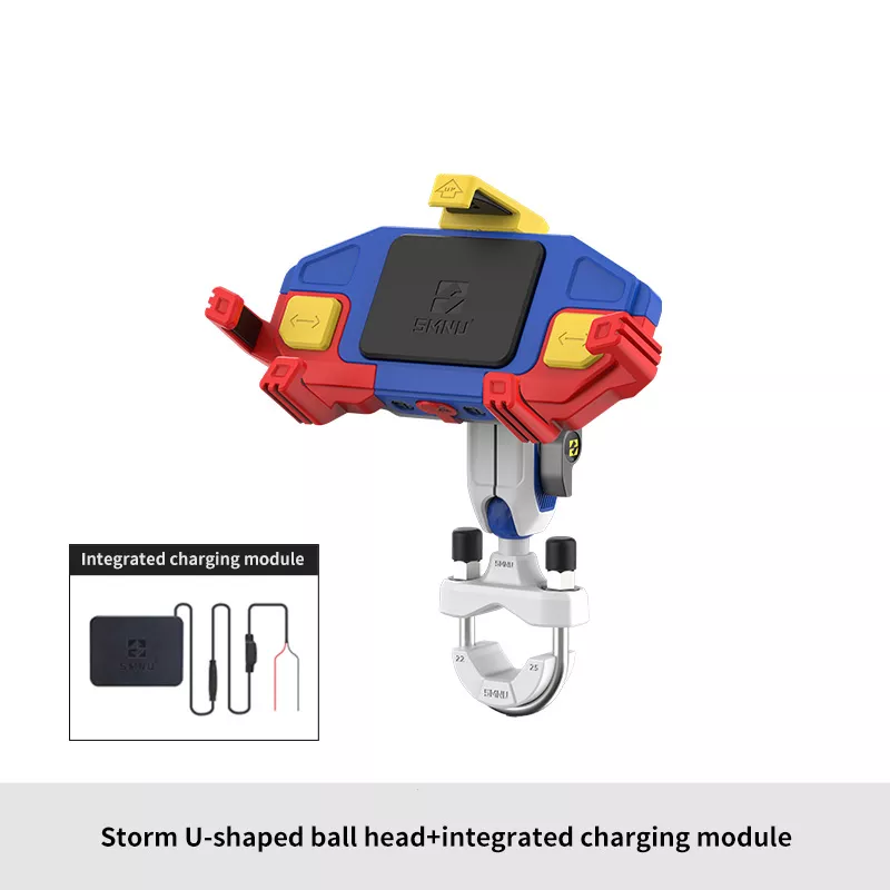 Anti-Theft Wireless & Wired Charging Phone Mount - AM01 - Image 12