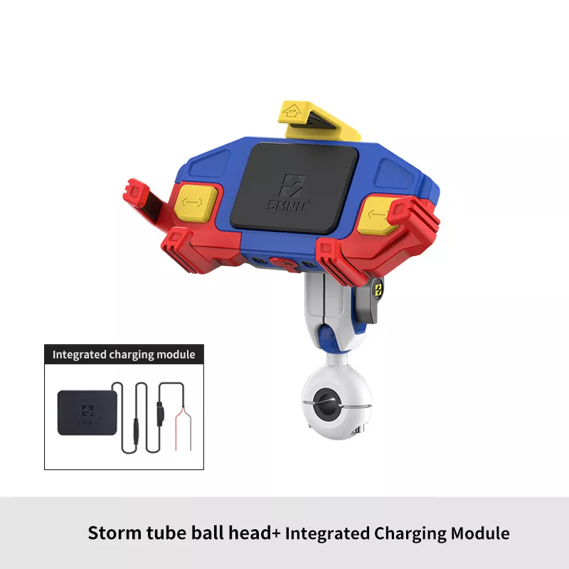 Anti-Theft Wireless & Wired Charging Phone Mount - AM01 - Image 13