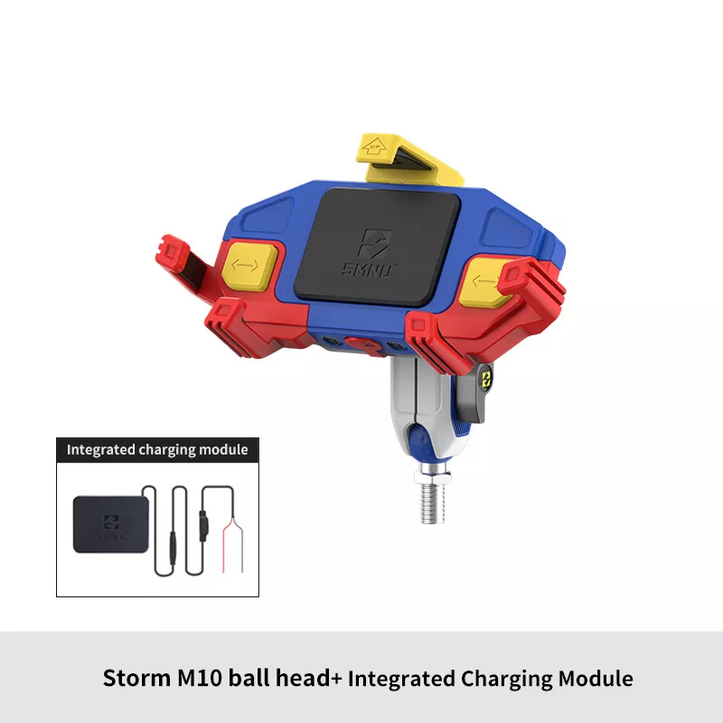 Anti-Theft Wireless & Wired Charging Phone Mount - AM01 - Image 14