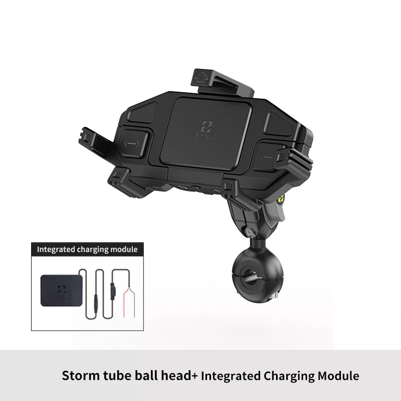 Anti-Theft Wireless & Wired Charging Phone Mount - AM01 - Image 8