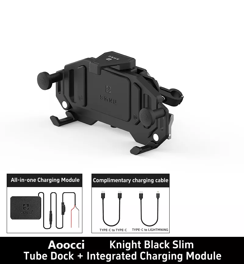 Dirt Bike Shockproof Phone Mount with Wireless & Wired Charging - AM02 - Image 30