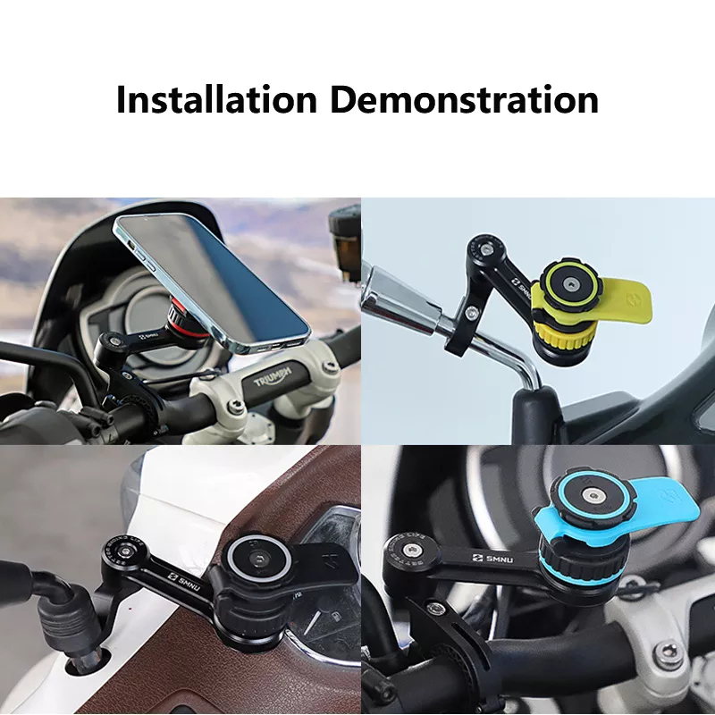 Magnetic Phone Mount & Shockproof Holder for CFMOTO 450SR/250SR - AM03 - Image 10