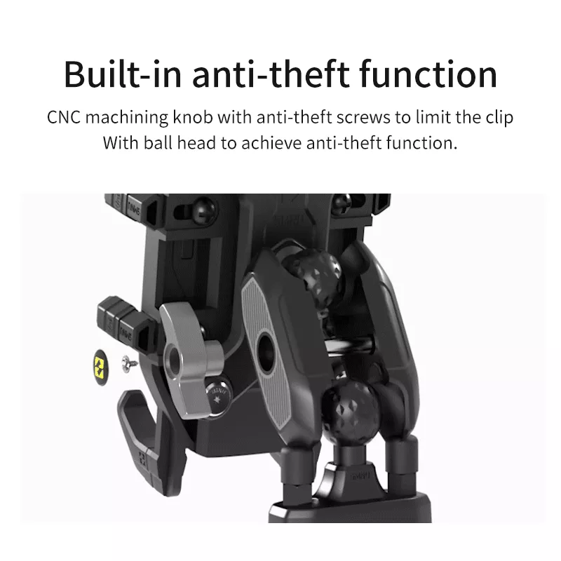 New anti-theft shock-absorbing wireless charging mobile phone holder-AM09 - Image 5