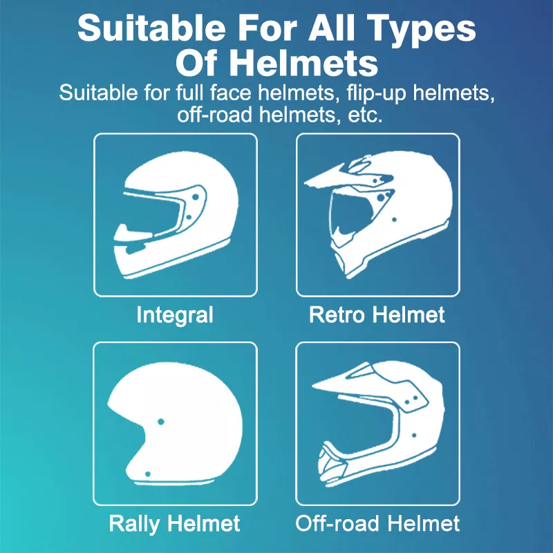 Auto-Networking & 8 Riders Motorcycle Helmet Bluetooth Intercom Headset-AM10 - Image 9