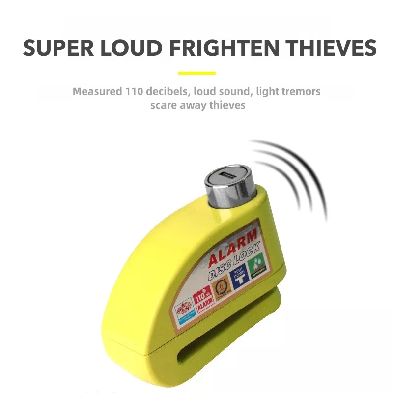 Waterproof Anti-Theft Motorcycle Disc Brake Lock-AM15 - Image 3