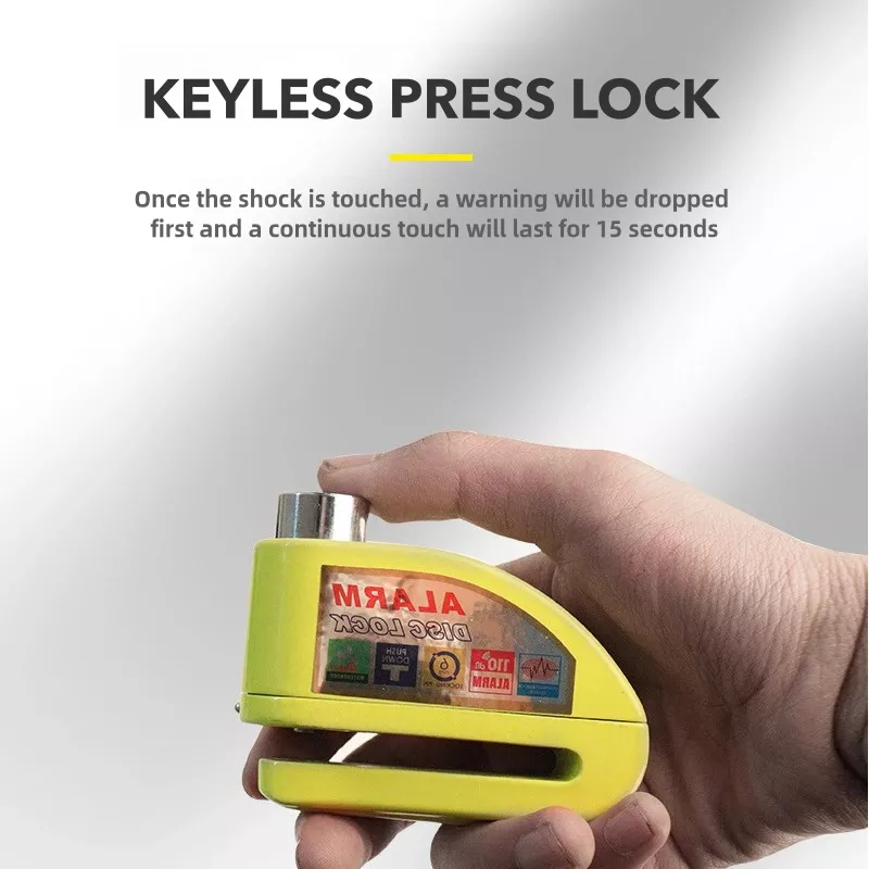 Waterproof Anti-Theft Motorcycle Disc Brake Lock-AM15 - Image 4