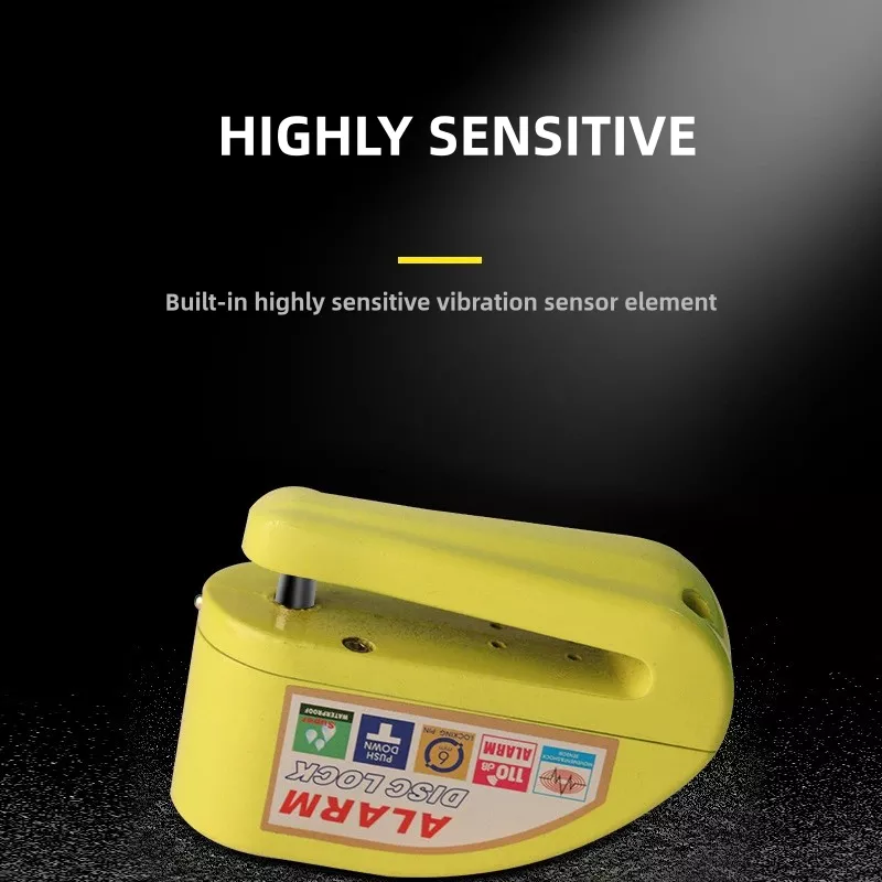 Waterproof Anti-Theft Motorcycle Disc Brake Lock-AM15 - Image 6