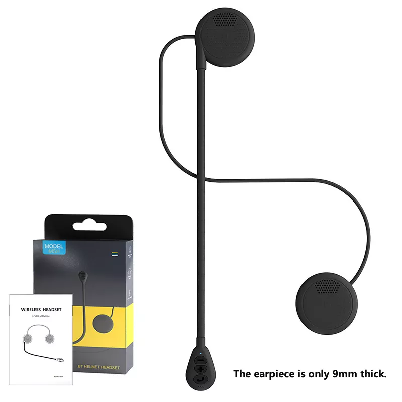 Bluetooth 5.0 Helmet Speaker - Auto Answer, Waterproof & Noise Cancelling-AM17 - Image 6