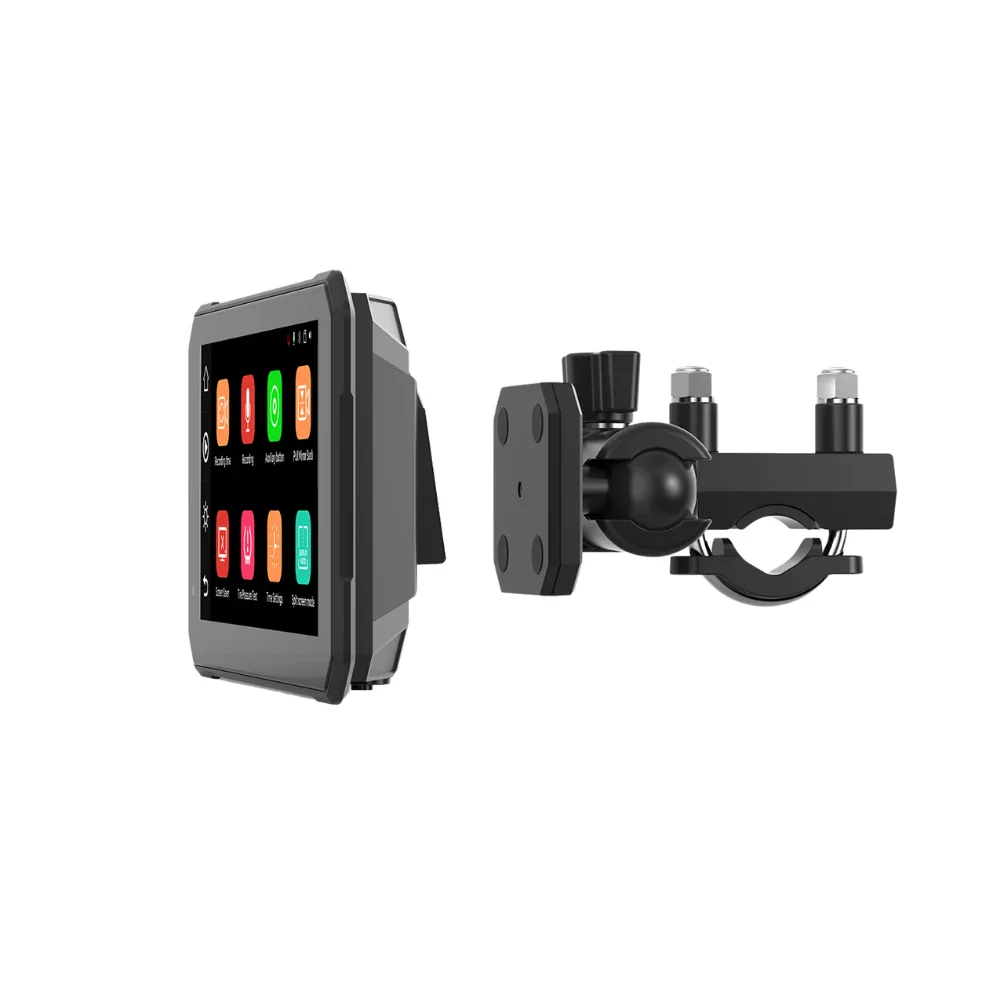 CPMC M6 All-in-One Motorcycle CarPlay Screen with Dash Cam & TPMS - Image 4
