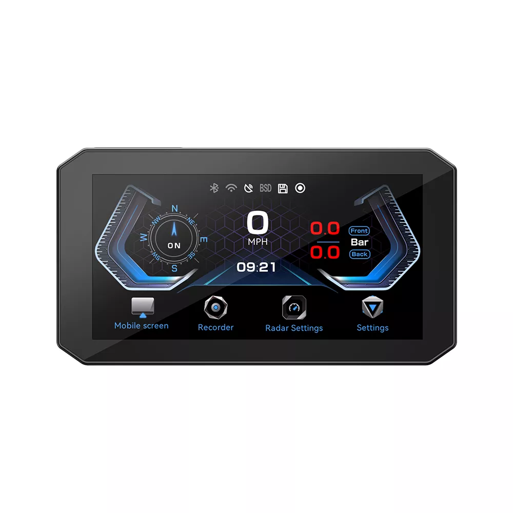 Z55B Motorcycle CarPlay Dash Cam with Physical BSD - Image 5