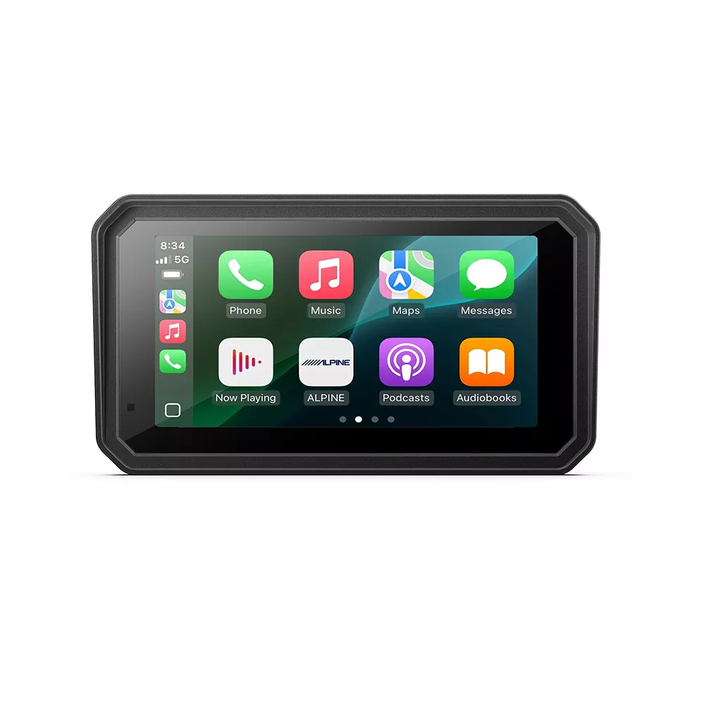 Motorcycle CarPlay Screen