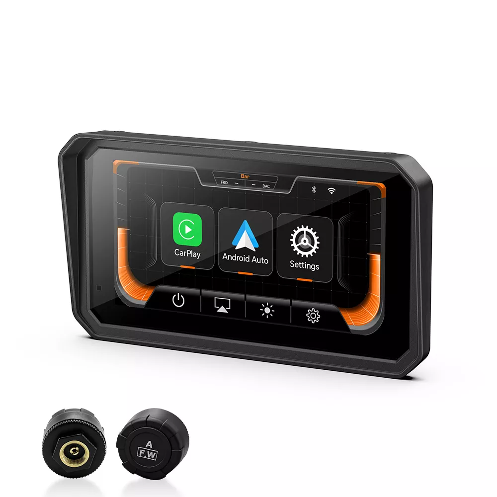 P6 6-inch Screen for Motorcycle CarPlay & Android Auto - Image 4