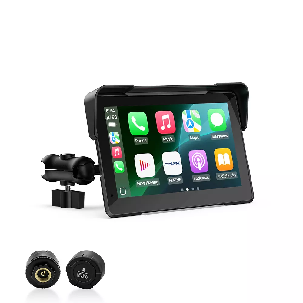 CPMC P7 Motorcycle Display with CarPlay & Android Auto - Image 7