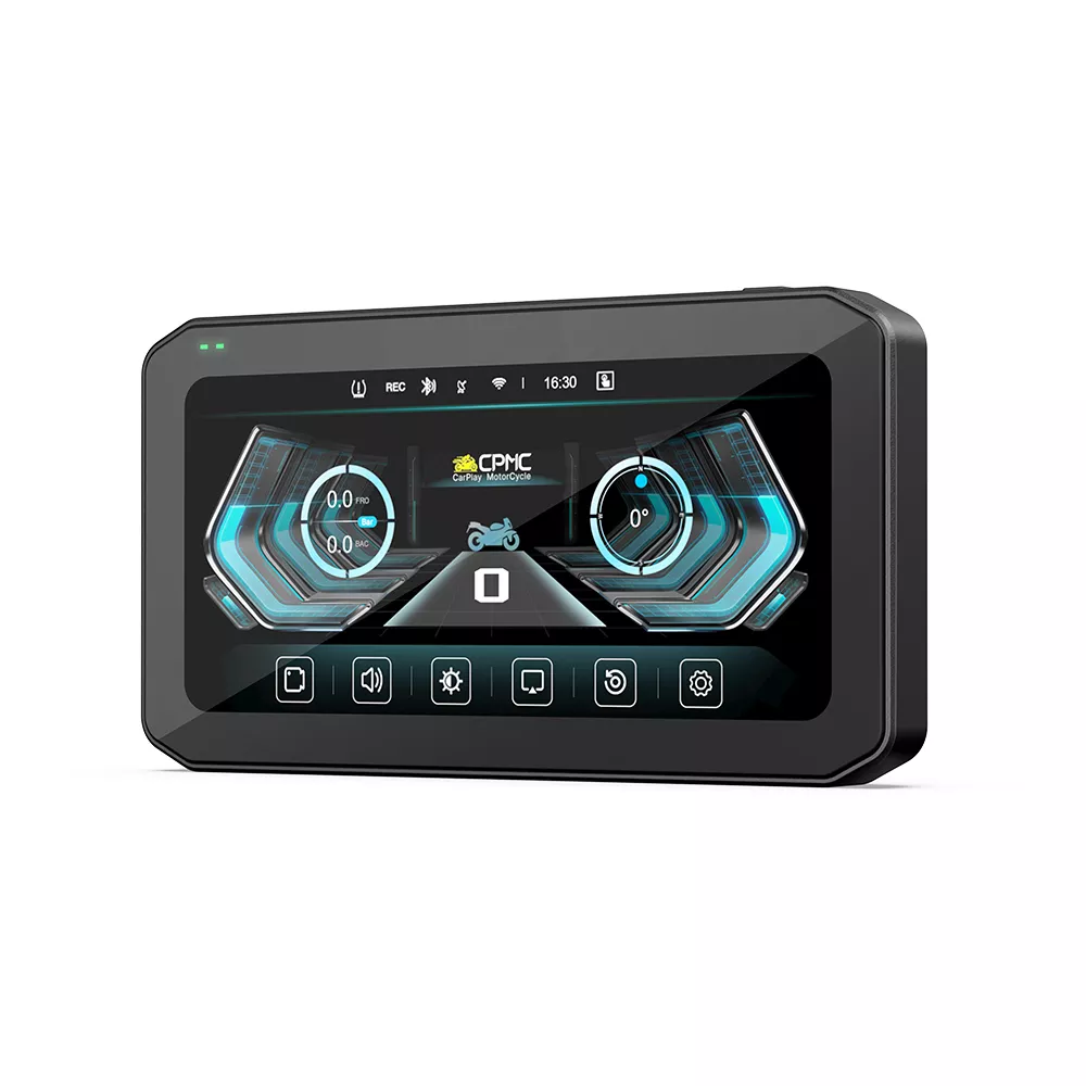 X6 Motorcycle CarPlay System with 2K Dash Cam - Image 3