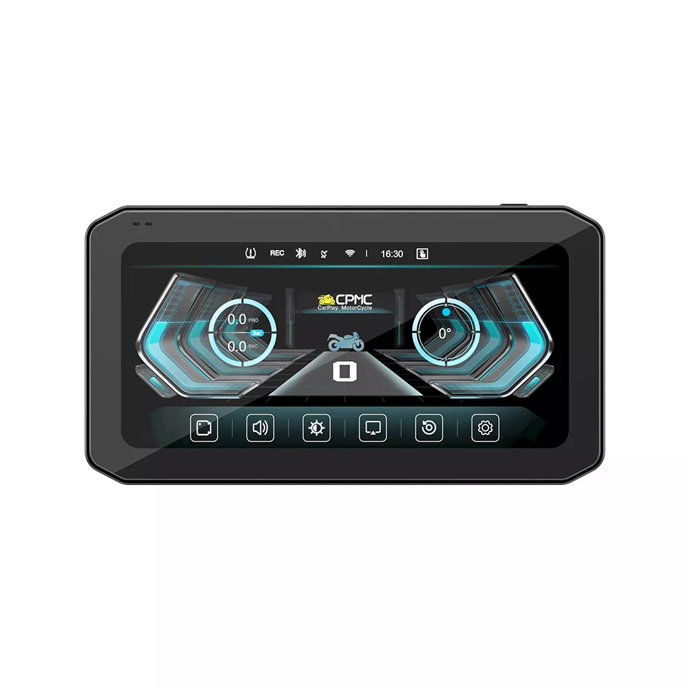 X6 Motorcycle CarPlay System with 2K Dash Cam - Image 5